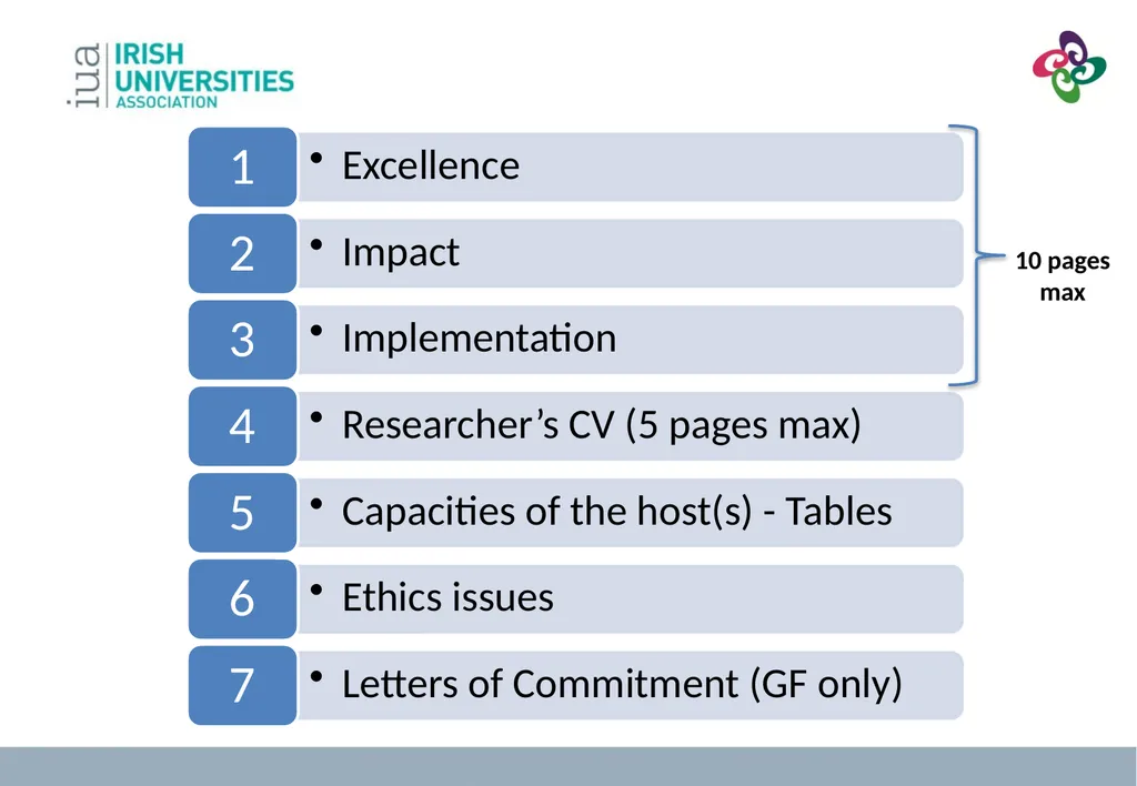 MSC Focus on Individual Fellowships Dr. Jennifer - slide 29 of 39
