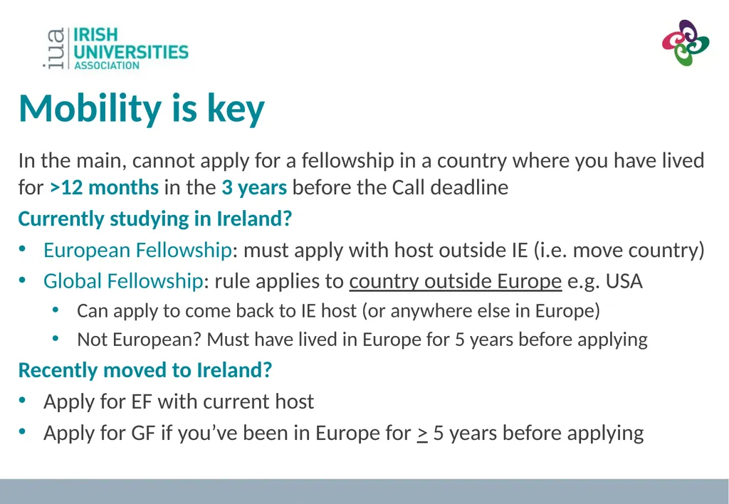 MSC Focus on Individual Fellowships Dr. Jennifer - slide 20 of 39