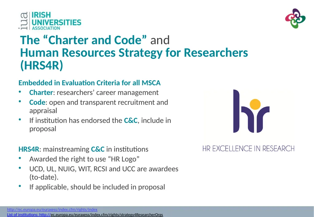 MSC Focus on Individual Fellowships Dr. Jennifer - slide 33 of 39