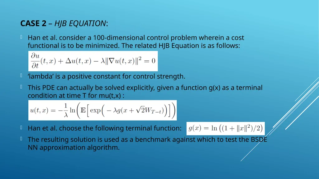 Solving High-Dimensional Partial Differential - slide 15 of 22