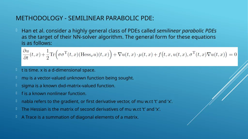 Solving High-Dimensional Partial Differential - slide 9 of 22