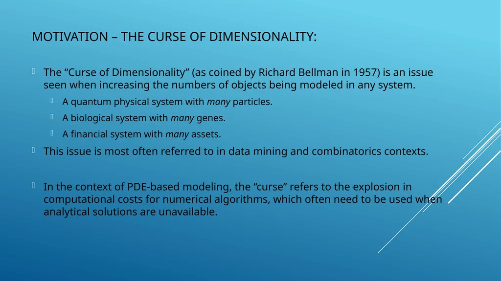 Solving High-Dimensional Partial Differential - slide 4 of 22