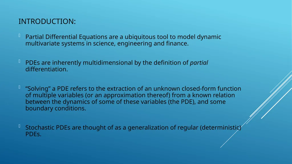 Solving High-Dimensional Partial Differential - slide 2 of 22