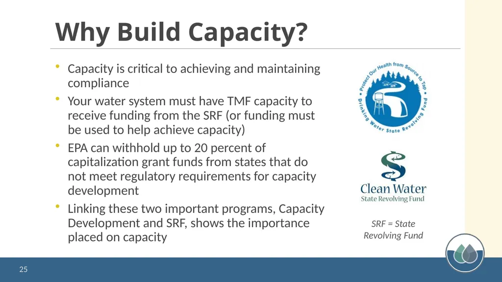 Water System Partnerships: Opportunities to Solve - slide 25 of 37