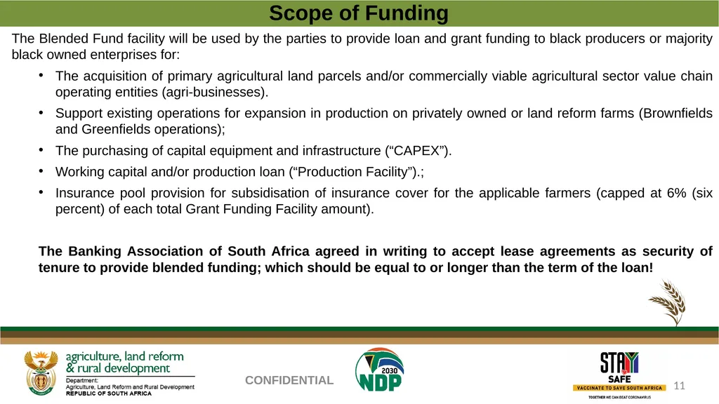 PROGRESS REGARDING THE IMPLEMENTATION OF THE - slide 11 of 23