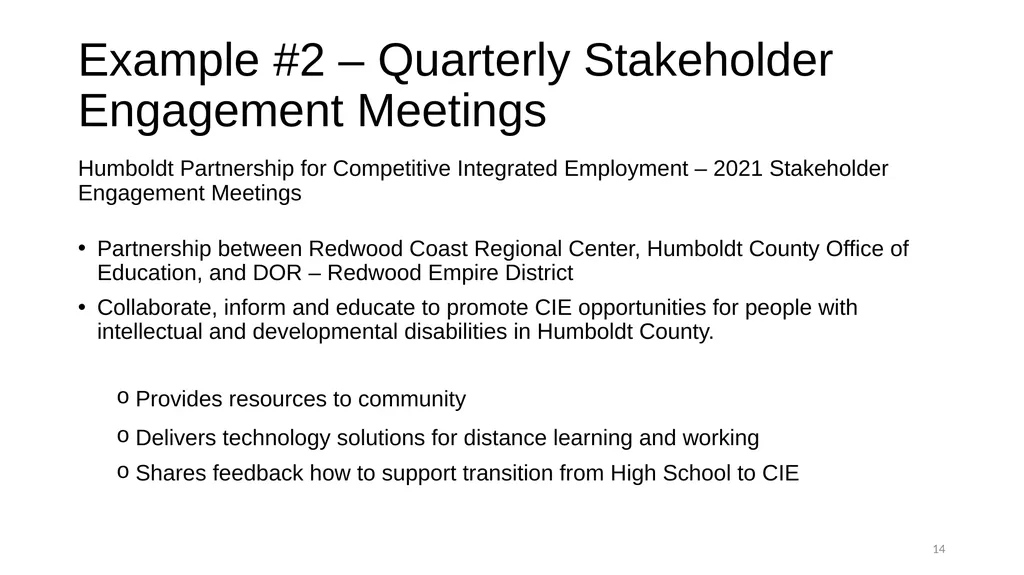 Local Partnership Agreement Training COVID-19 - slide 14 of 20