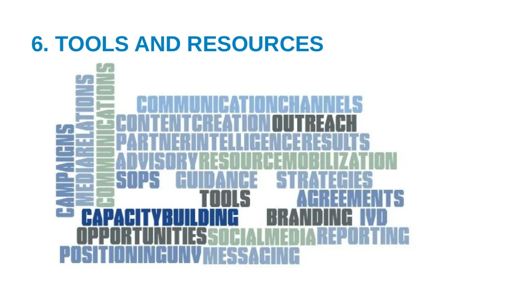 UNV Partnerships and RESOURCE MOBILIZATION - slide 9 of 18