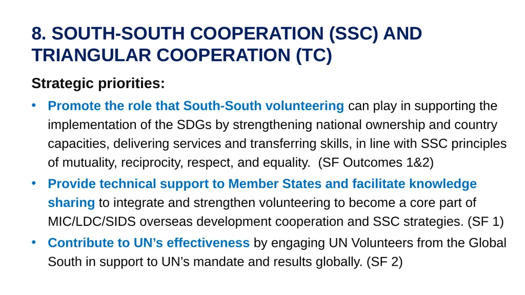 UNV Partnerships and RESOURCE MOBILIZATION - slide 15 of 18