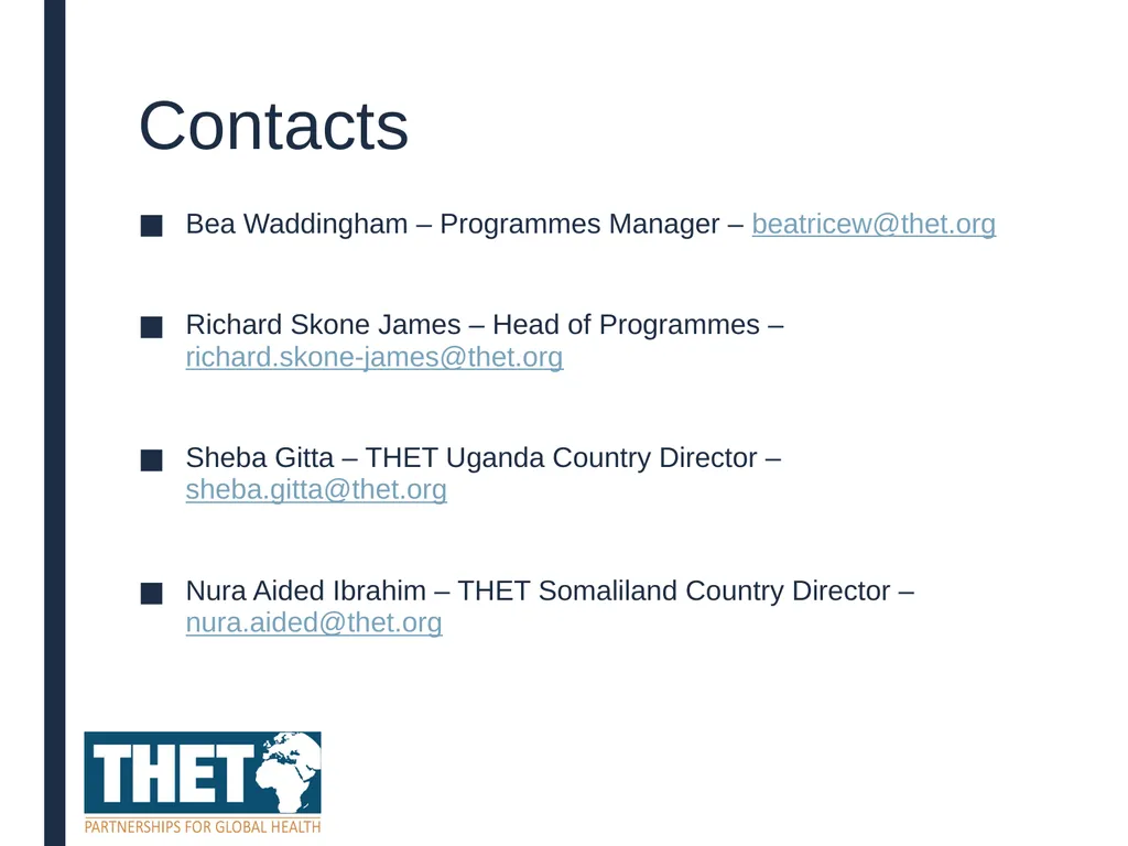 Webinar outline Programme aims, objectives and - slide 27 of 36
