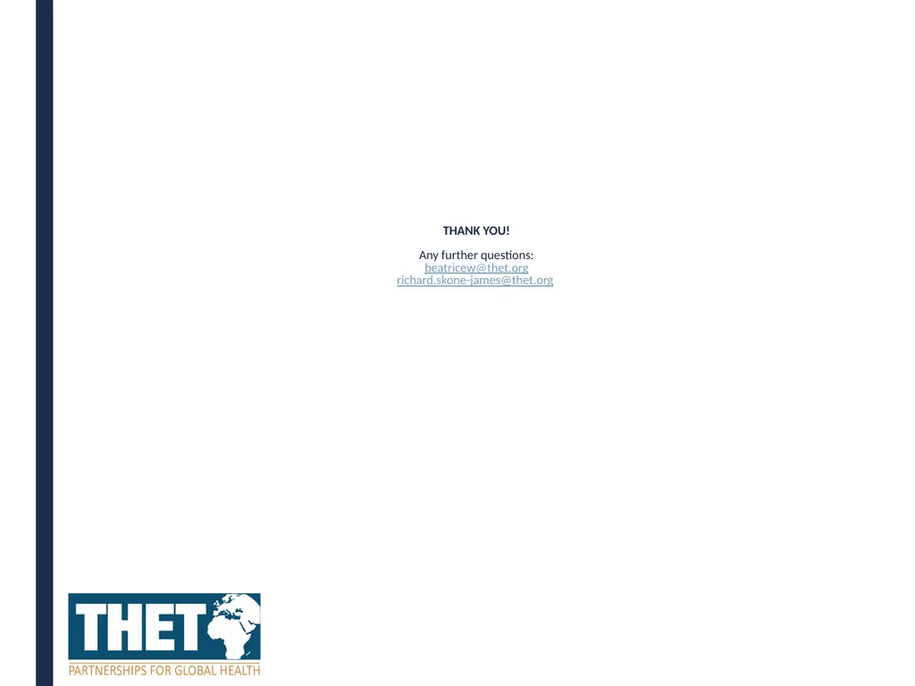 Webinar outline Programme aims, objectives and - slide 36 of 36