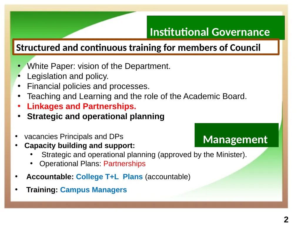 Technical and Vocational Education and Training - slide 9 of 18