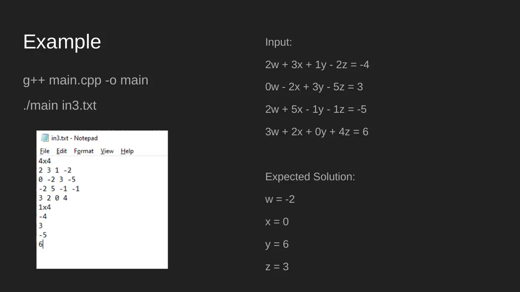 Gauss-Jordan Elimination Ben Rorabaugh (ft. Gauss - slide 10 of 12