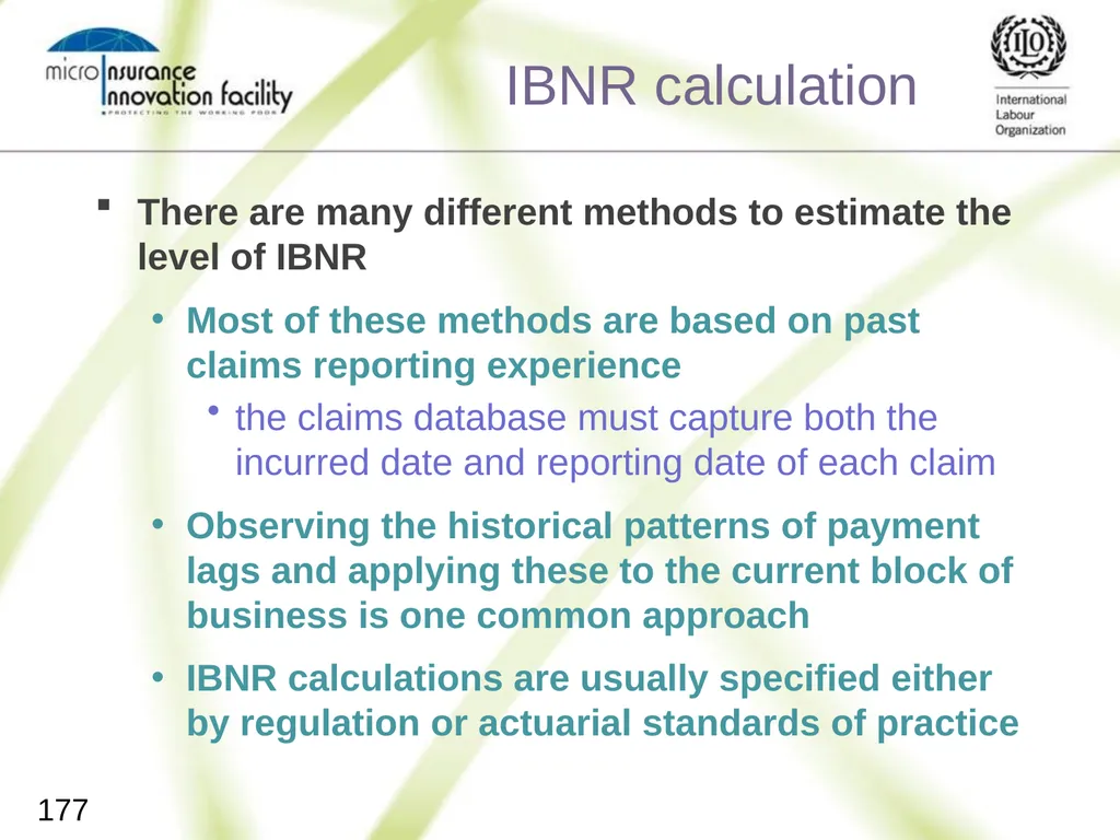 Pricing for Microinsurance Location Date Trainer 1 - slide 174 of 203