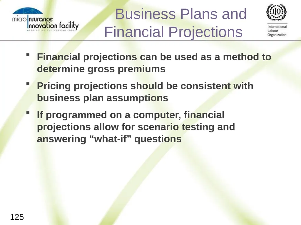 Pricing for Microinsurance Location Date Trainer 1 - slide 122 of 203