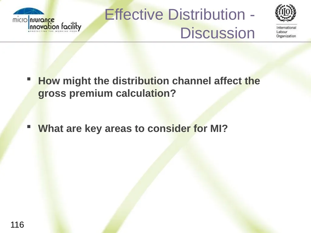 Pricing for Microinsurance Location Date Trainer 1 - slide 113 of 203