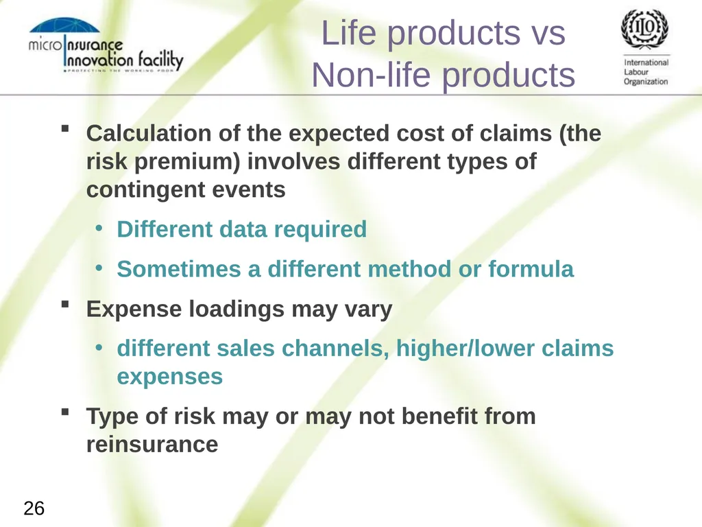 Pricing for Microinsurance Location Date Trainer 1 - slide 26 of 203