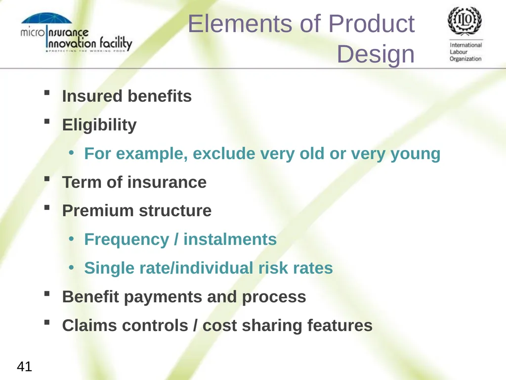 Pricing for Microinsurance Location Date Trainer 1 - slide 39 of 203