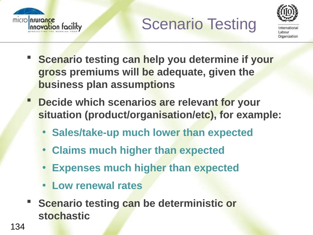 Pricing for Microinsurance Location Date Trainer 1 - slide 131 of 203