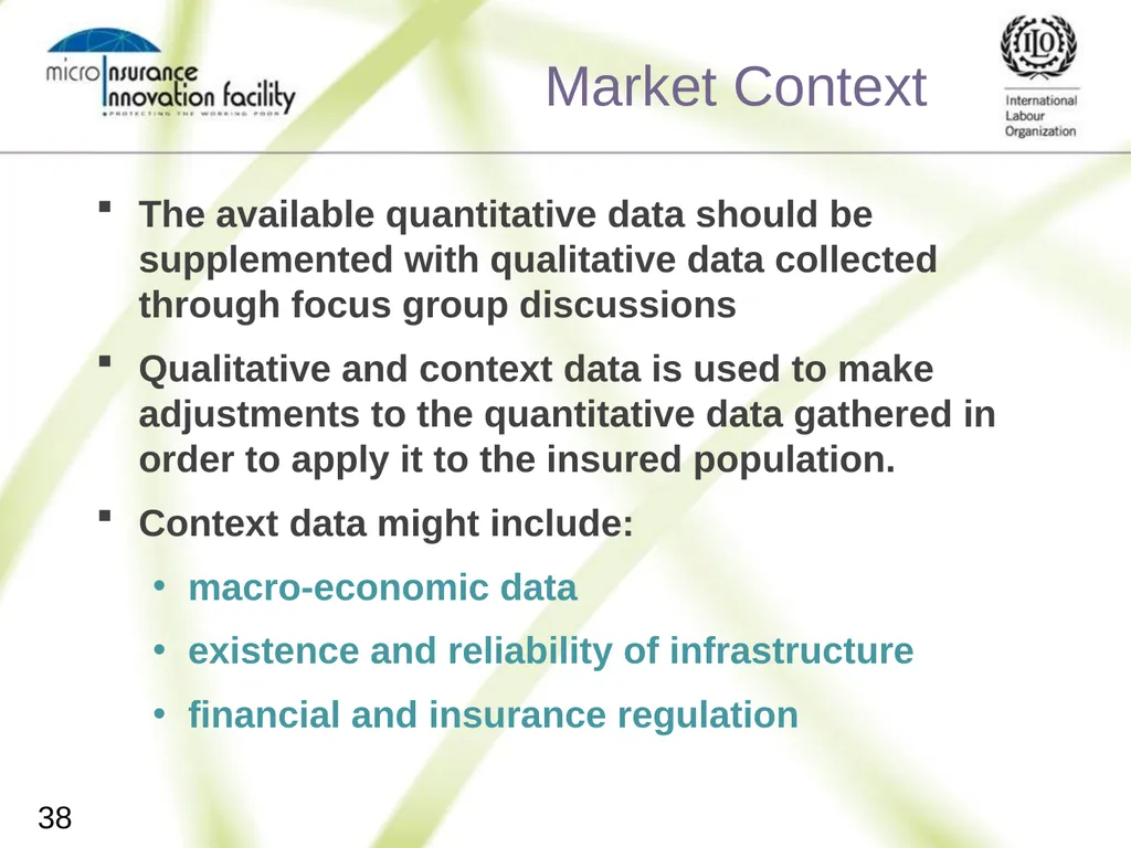 Pricing for Microinsurance Location Date Trainer 1 - slide 36 of 203
