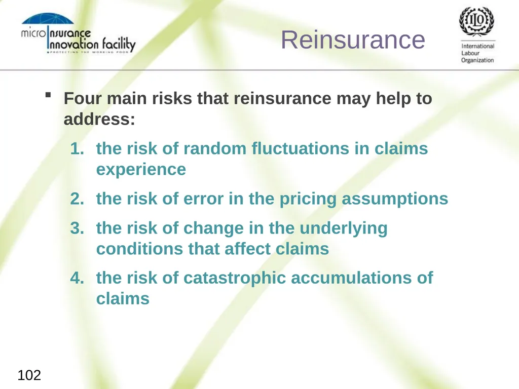 Pricing for Microinsurance Location Date Trainer 1 - slide 99 of 203