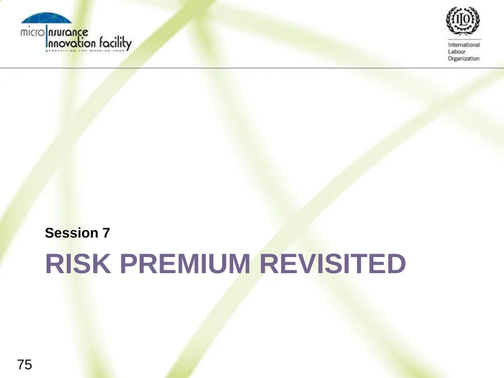 Pricing for Microinsurance Location Date Trainer 1 - slide 73 of 203
