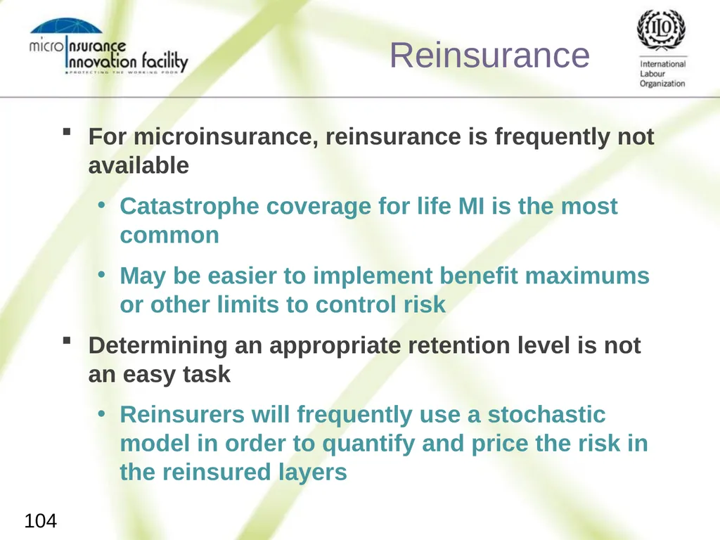 Pricing for Microinsurance Location Date Trainer 1 - slide 101 of 203