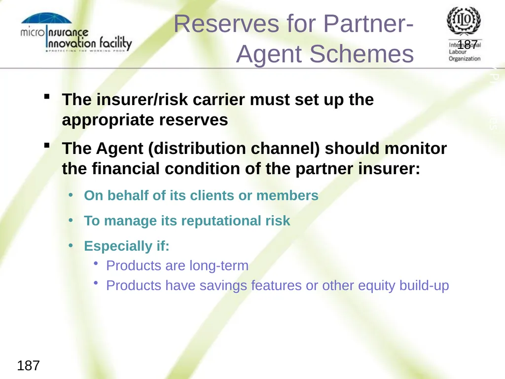 Pricing for Microinsurance Location Date Trainer 1 - slide 184 of 203