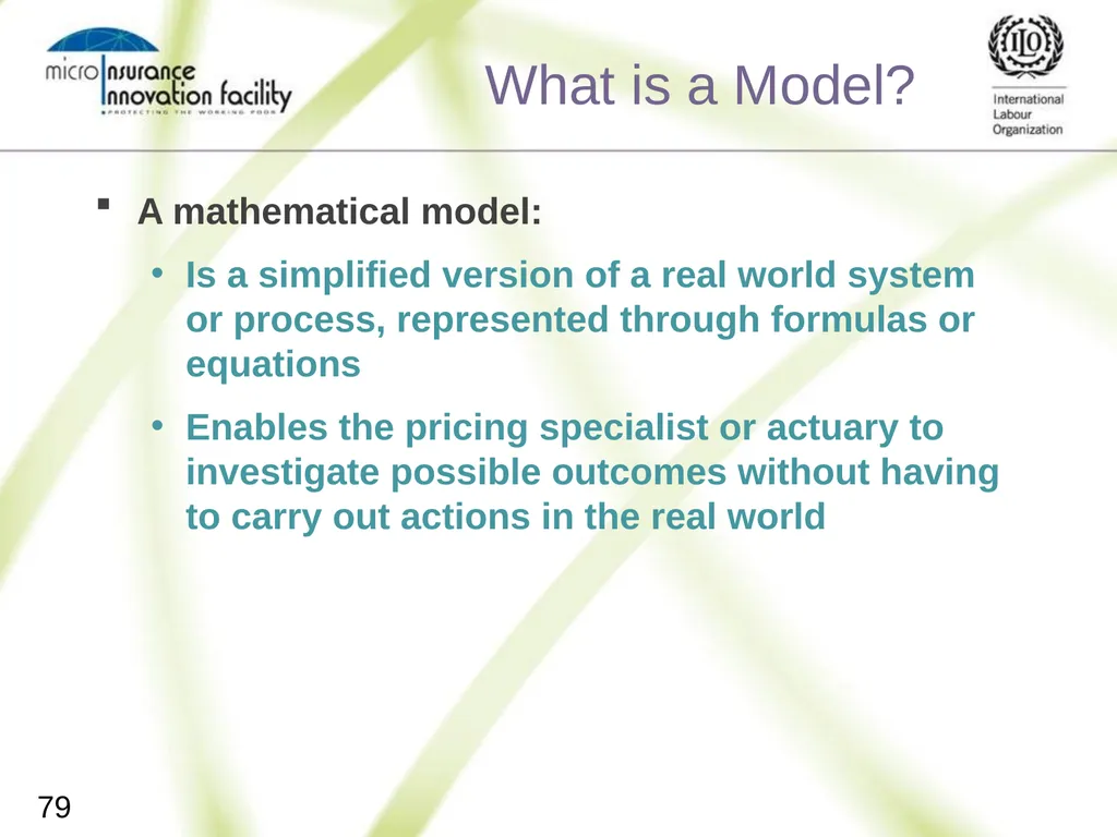 Pricing for Microinsurance Location Date Trainer 1 - slide 76 of 203