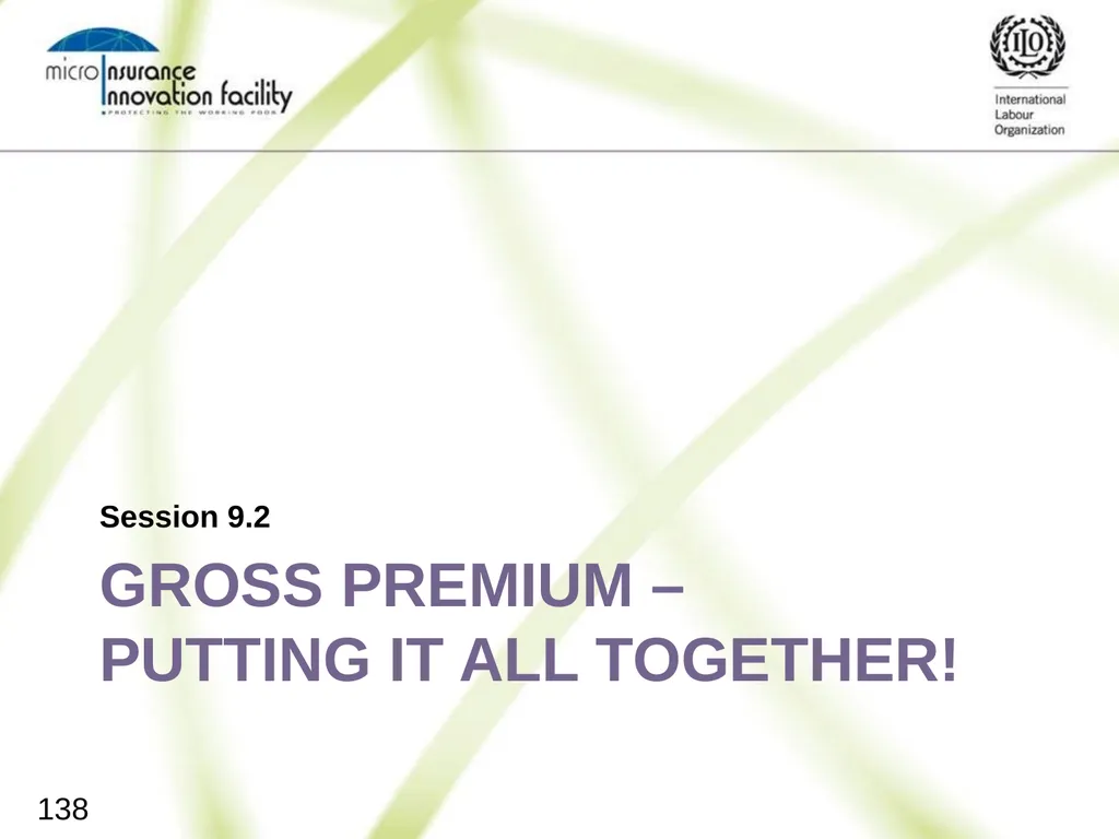 Pricing for Microinsurance Location Date Trainer 1 - slide 135 of 203