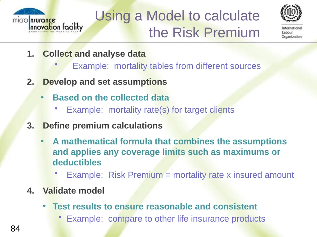 Pricing for Microinsurance Location Date Trainer 1 - slide 81 of 203