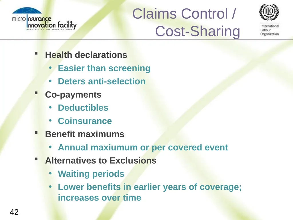 Pricing for Microinsurance Location Date Trainer 1 - slide 40 of 203