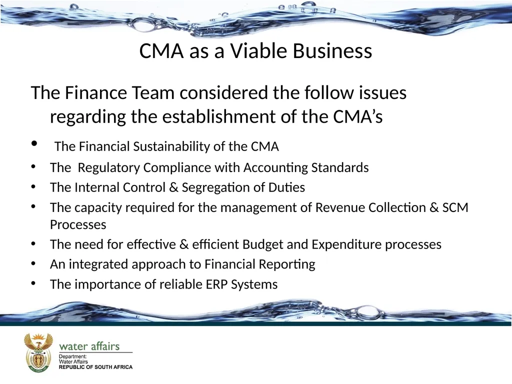 REDEFINING FINANCE DATE: 03 DECEMBER 2013 CMA as a - slide 2 of 29