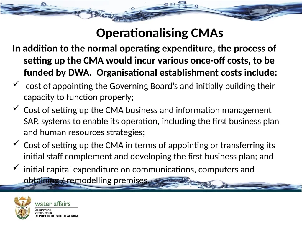 REDEFINING FINANCE DATE: 03 DECEMBER 2013 CMA as a - slide 23 of 29