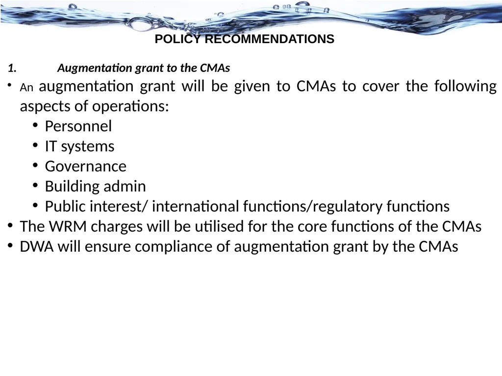 REDEFINING FINANCE DATE: 03 DECEMBER 2013 CMA as a - slide 20 of 29