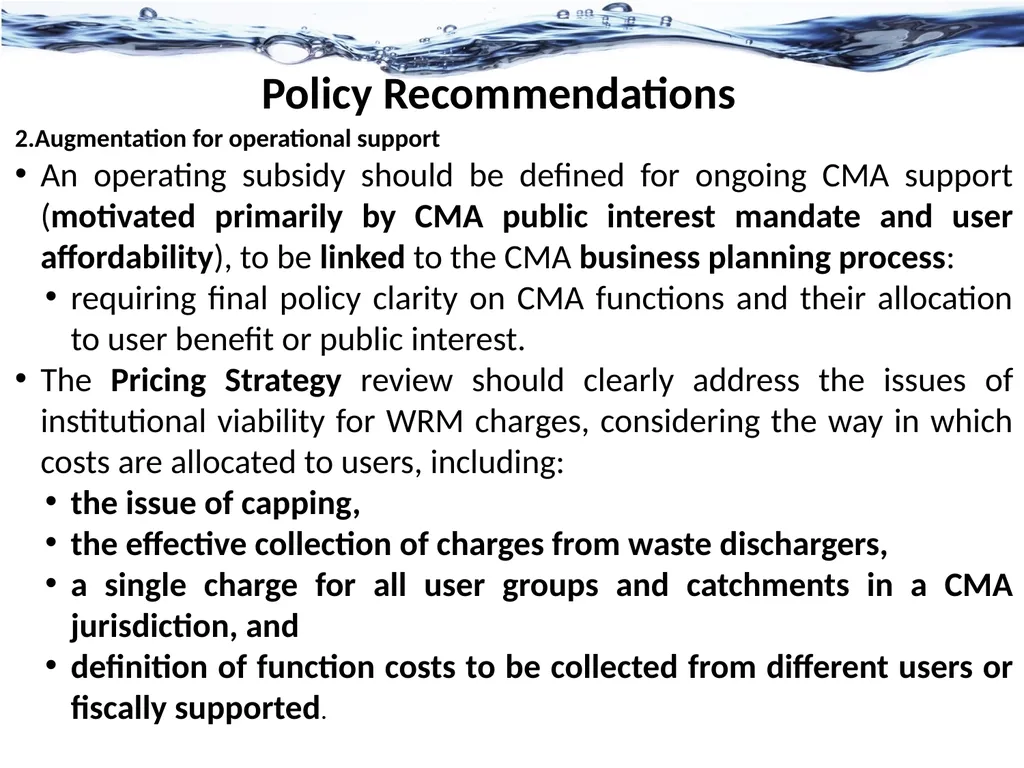 REDEFINING FINANCE DATE: 03 DECEMBER 2013 CMA as a - slide 21 of 29