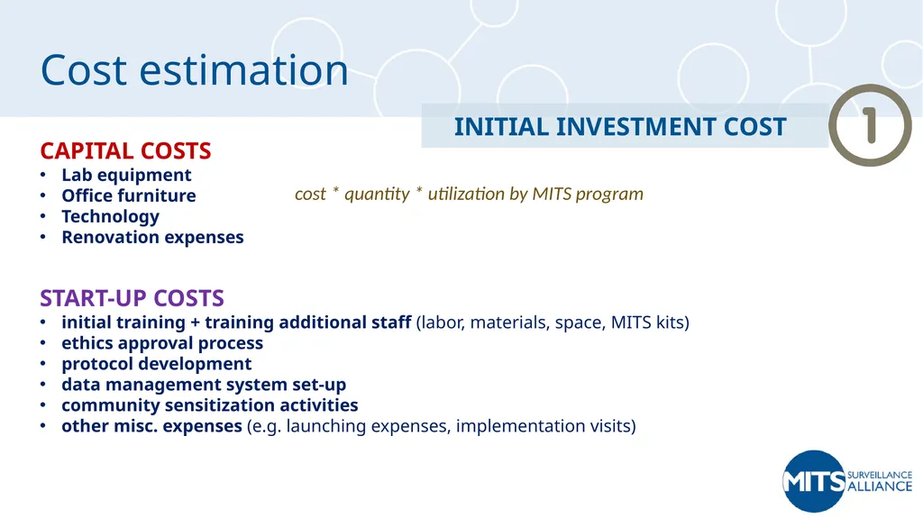 MITS Cost Analysis Interim Results Laura Morrison, - slide 8 of 22