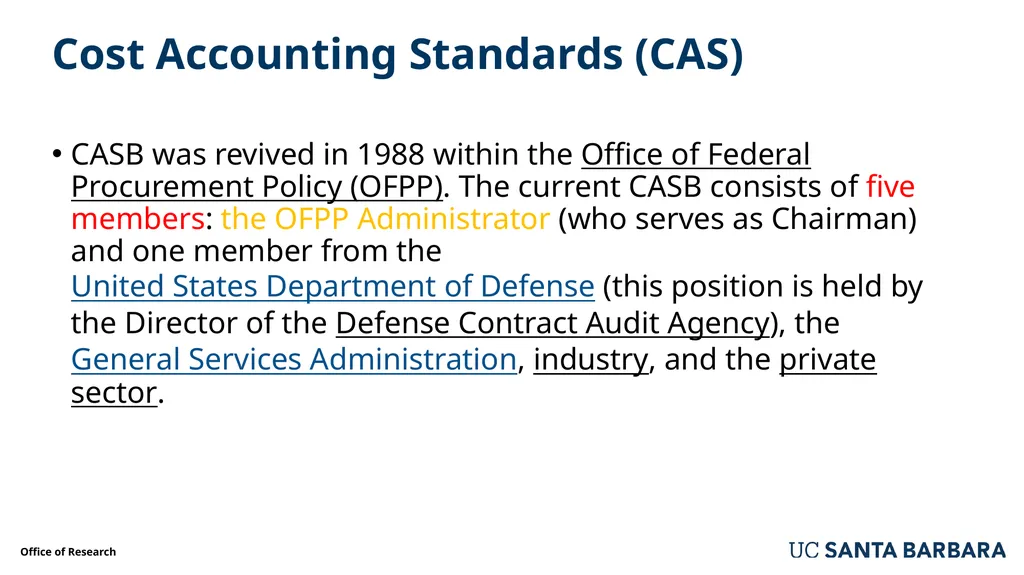 Star Class Cost Accounting Standards and Costing - slide 17 of 82