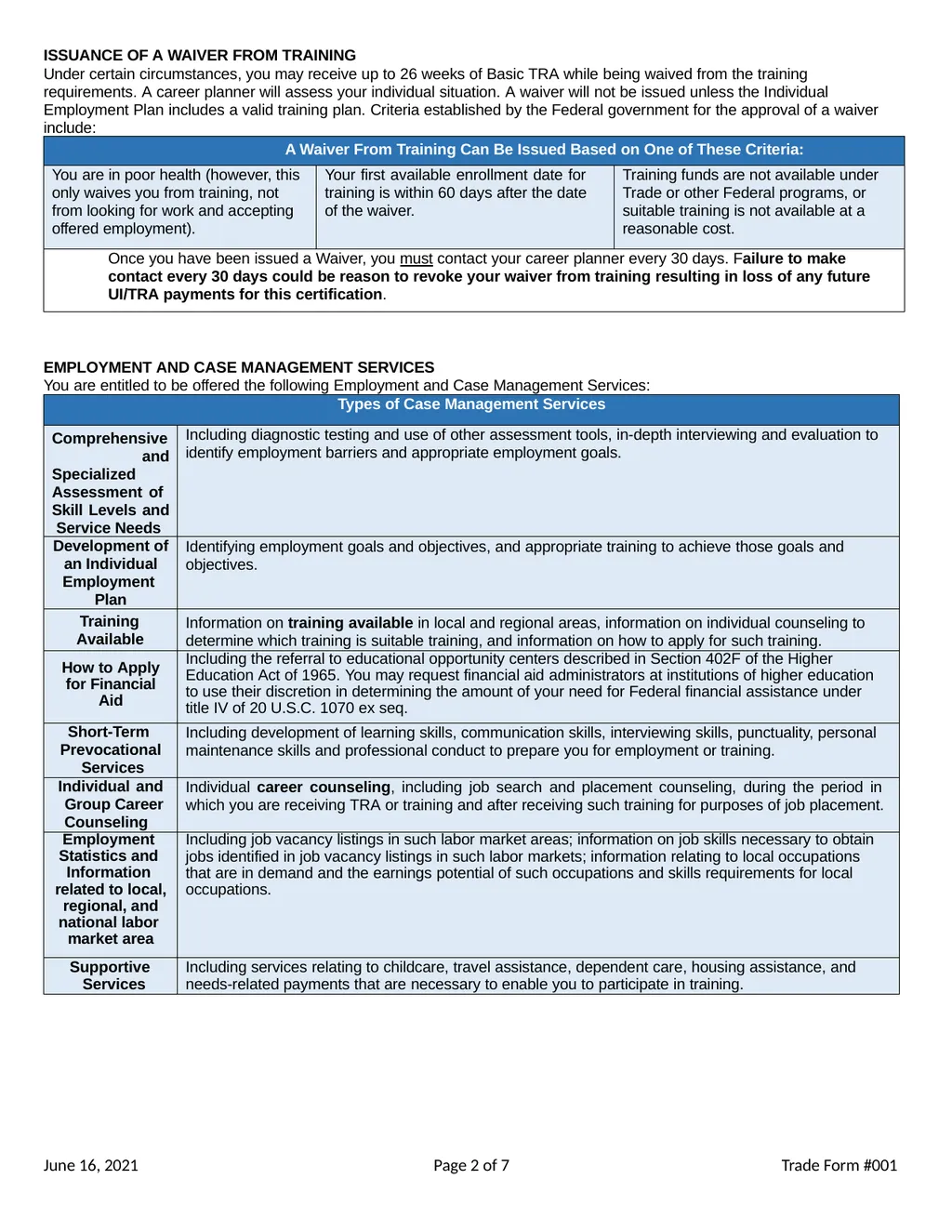 Trade Benefit Rights and Obligations (BRO) TRADE - slide 2 of 7