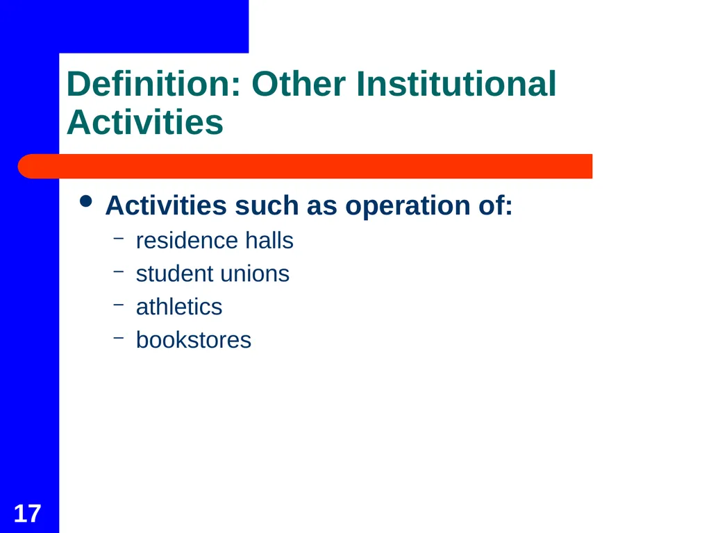 Facilities & Administrative Cost Rate Proposal - slide 17 of 21