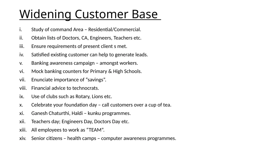 Marketing of Deposits Marketing definition :- Is - slide 12 of 19