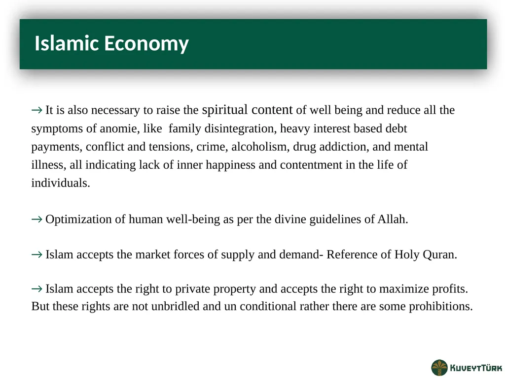 PRINCIPLES OF ISLAMIC BANKING Mustafa Dereci Group - slide 7 of 68