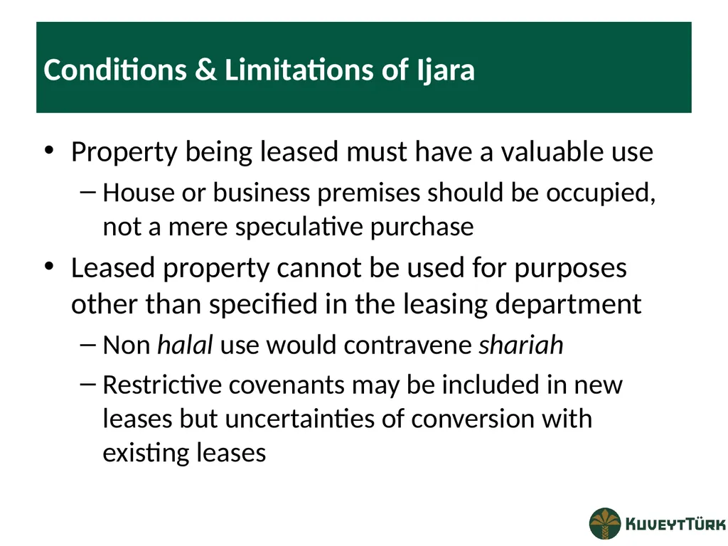 PRINCIPLES OF ISLAMIC BANKING Mustafa Dereci Group - slide 49 of 68