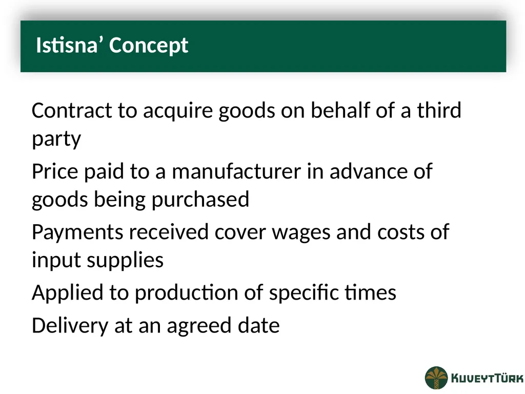 PRINCIPLES OF ISLAMIC BANKING Mustafa Dereci Group - slide 52 of 68