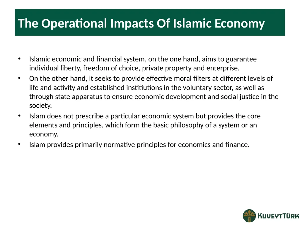 PRINCIPLES OF ISLAMIC BANKING Mustafa Dereci Group - slide 13 of 68