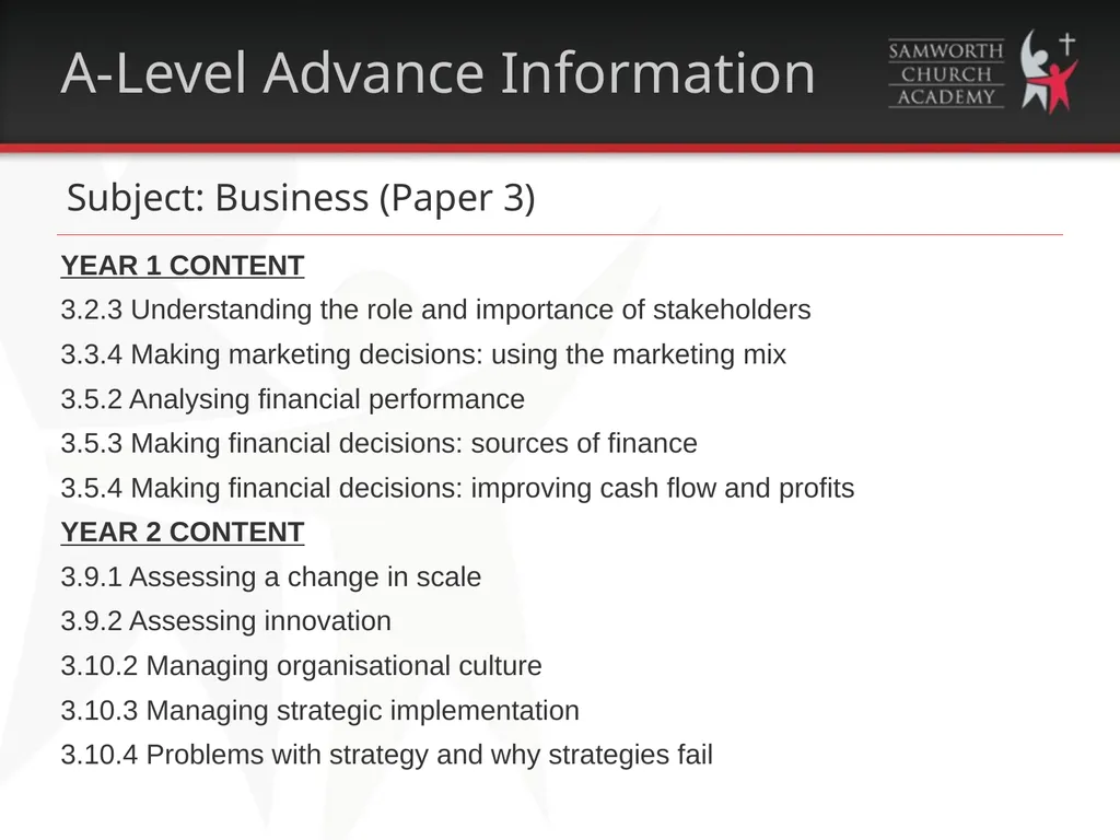 GCSE & A-Level Advance Exam Information 2021-2022 - slide 12 of 15