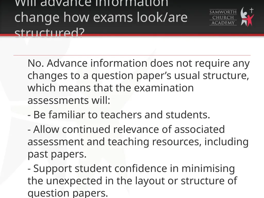 GCSE & A-Level Advance Exam Information 2021-2022 - slide 3 of 15