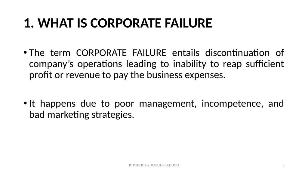 INSTITUTE OF CHARTERED ACCOUNTANTS CORPORATE - slide 3 of 32
