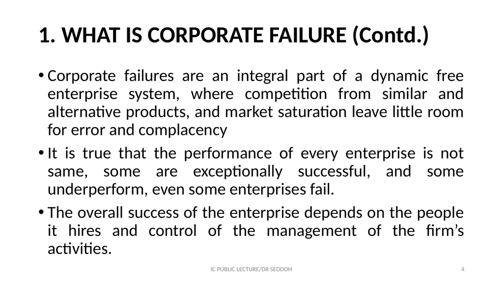 INSTITUTE OF CHARTERED ACCOUNTANTS CORPORATE - slide 4 of 32