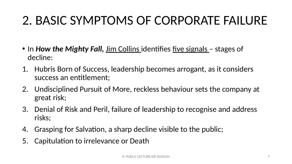 INSTITUTE OF CHARTERED ACCOUNTANTS CORPORATE - slide 7 of 32