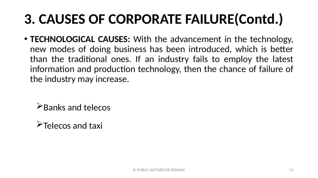 INSTITUTE OF CHARTERED ACCOUNTANTS CORPORATE - slide 11 of 32